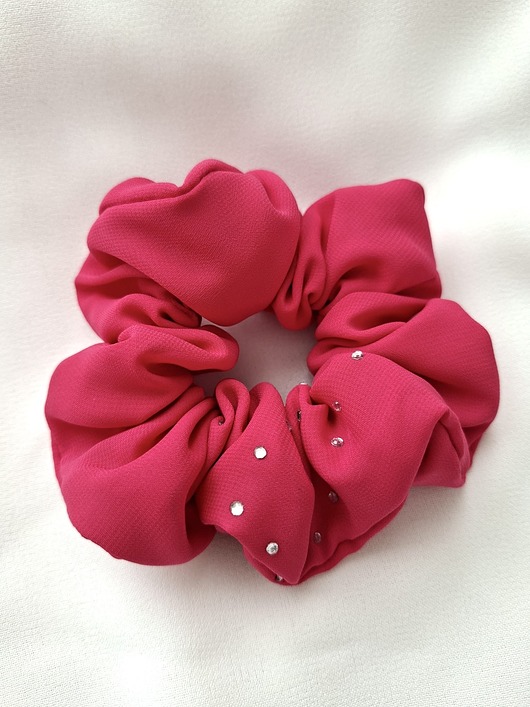 gumki do włosów Gumka do włosów scrunchie Pink Sparkle