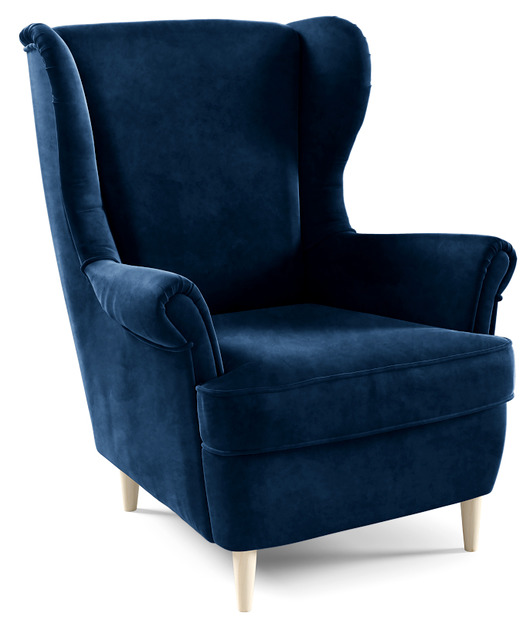 fotele Fotel uszak Hjalmaren  Velvet WELUR