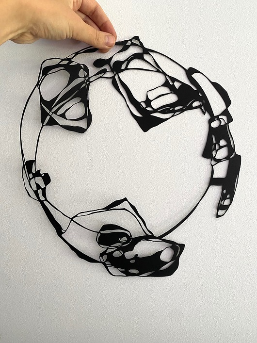 inne Black Ring  3 Wycinanka z papieru (bez oprawy)