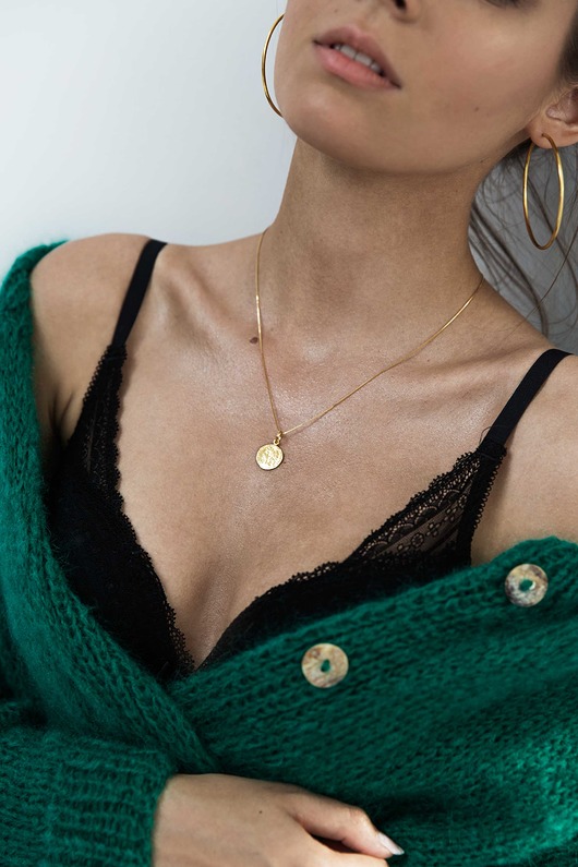 naszyjnik z monetą Luna Mood Jewellery