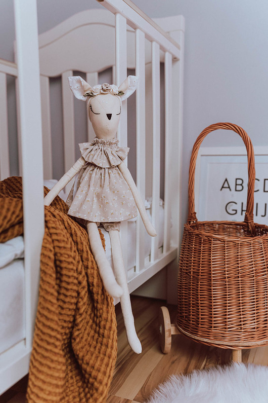 lalki Szmaciana przytulanka sarenka, Laleczka Tilda prezent dla dziewczynki.