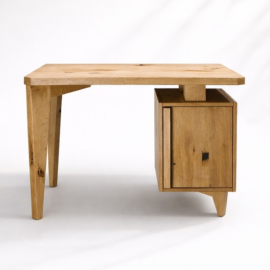 biurka Biurko z litego drewna - B1