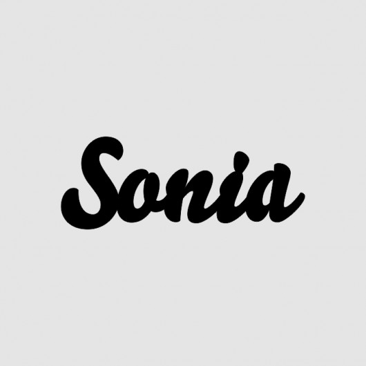 Napis Drewniany 3D SONIA LOVINA PRINTS
