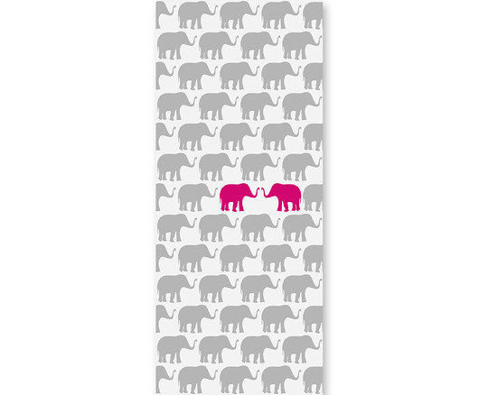 Tapeta dziecięca Elephants Grey Humpty Dumpty Room Decoration