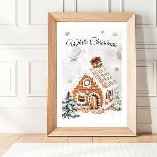 plakaty Plakat Gingerbread house
