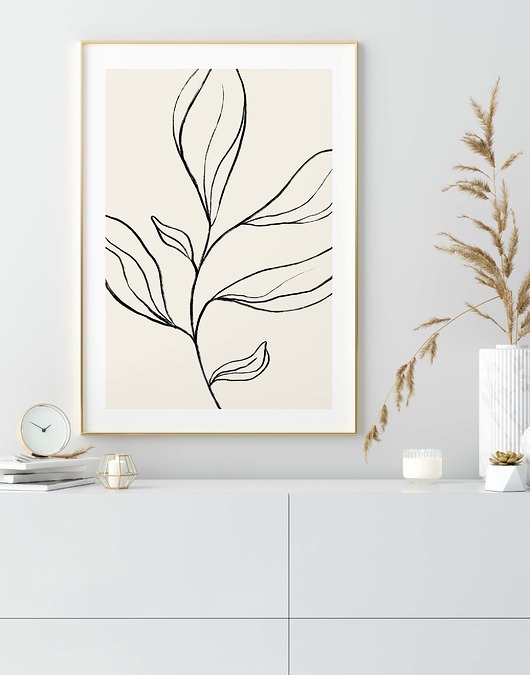 plakaty Plakat  - Minimalistyczna Natura Boho
