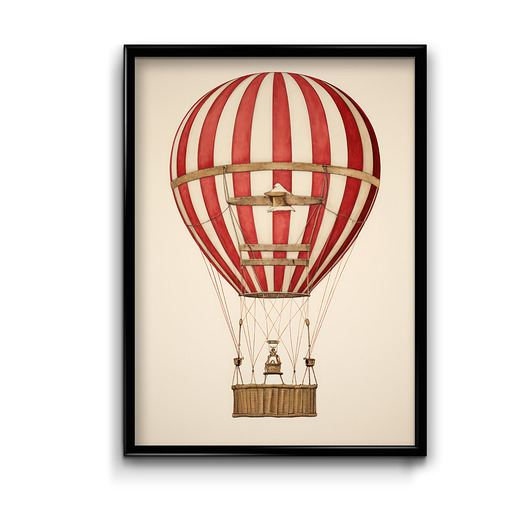 obrazy i plakaty do pokoju dziecięcego Plakat Czerwony Balon