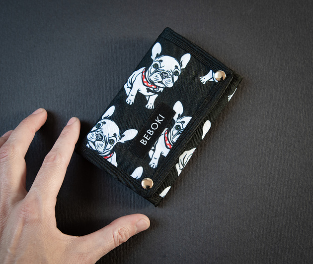 portfele damskie Portfel Buldożki / BEBOKI wodoodporny