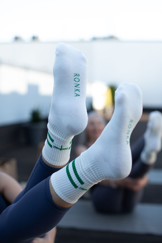 skarpetki damskie Skarpety retro  z mini ważką