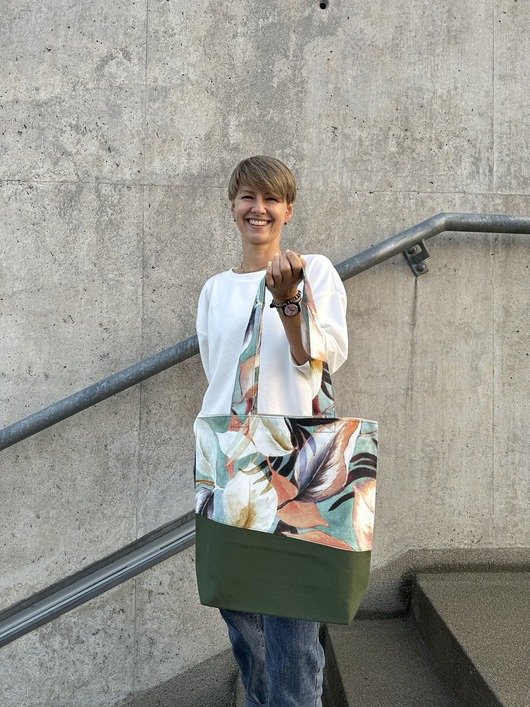 torby na ramię Marmollada - torebka bawełniana tL zielona 2