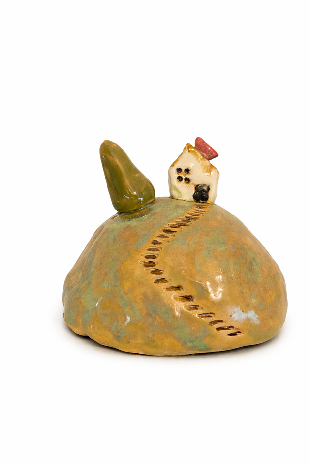 figurki i rzeźby Domek ceramiczny