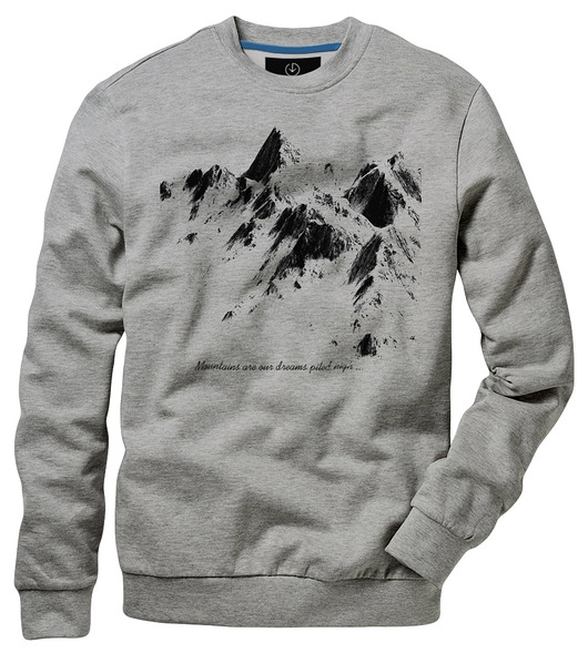 bluzy męskie Bluza marki UNDERWORLD unisex Mountains
