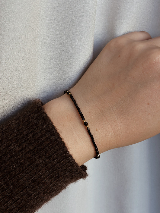 bransoletki z kamieni naturalnych Bransoletka  Onyks