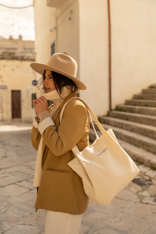 torby na ramię DAILY BAG - Torba bawełniana shopper bag
