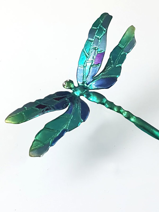 kolie Zawieszka-tytanowa ważka