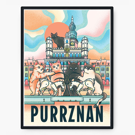 plakaty Plakat Purrznań