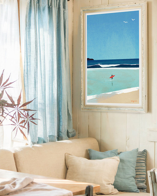 plakaty Plakat surferski - Poranny surfing