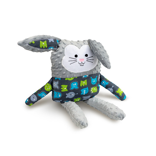 Zajączek minky FRANIO szara Puga Bags