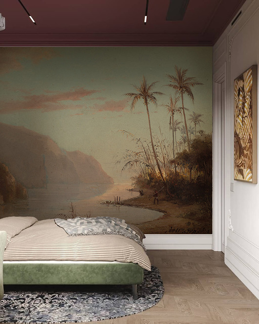 tapety i naklejki ścienne Wyspy Dziewicze - Camille Pissarro - Tapeta