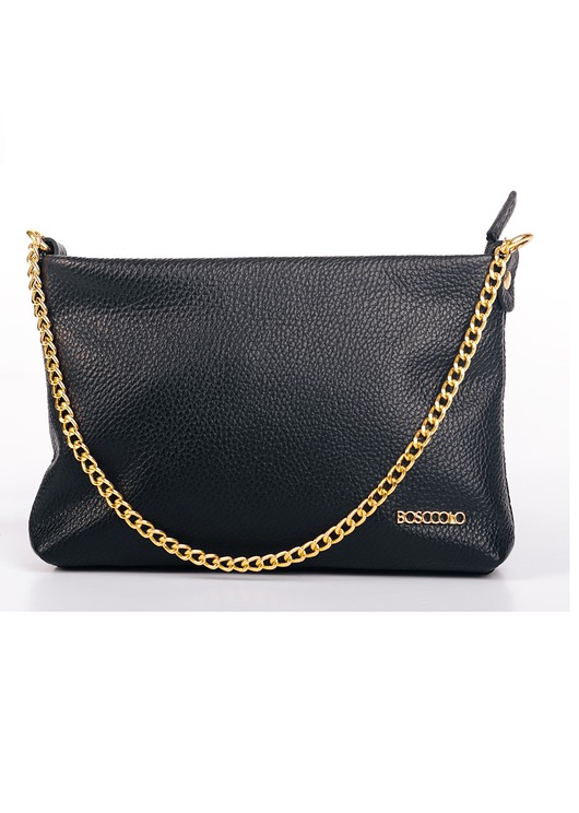 torby na ramię Torebka skórzana z łańcuszkiem (7144)