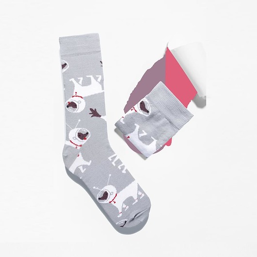 skarpetki damskie Kolorowe Skarpetki - Space Socks