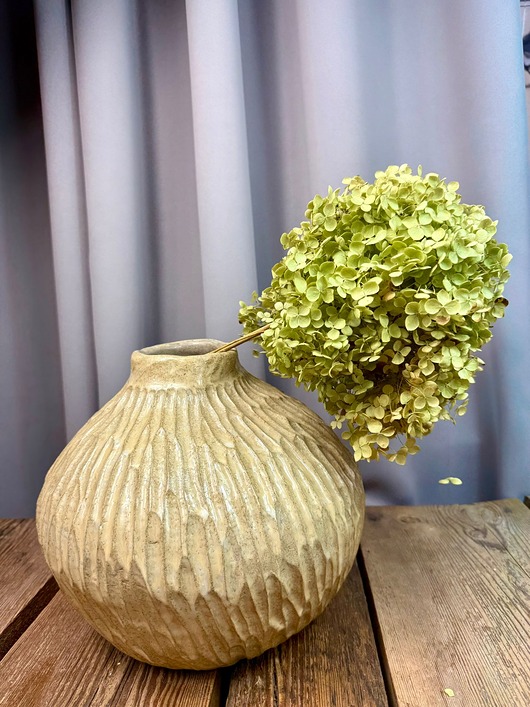 wazony Wazon ceramiczny "Deep Lines"