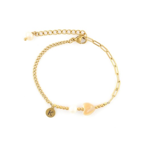 bransoletki z kamieni naturalnych Baby Bestseller! Bransoletka z miodowym sercem