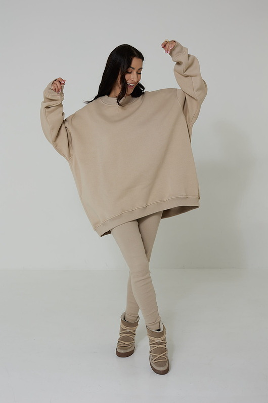 bluza bez kaptura damska Bluza Biggie Hummus