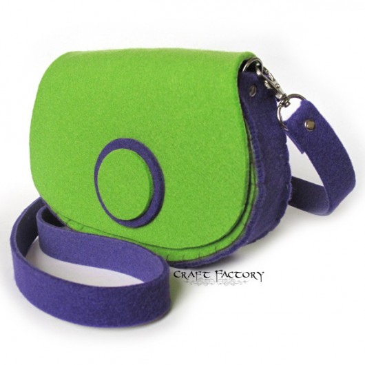 Lime & Plum - torebka mała Craft Factory