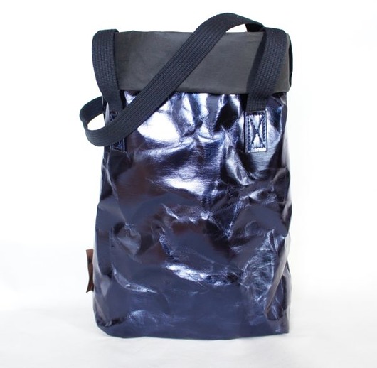 Sroka tote – granatowa metaliczna srokabag