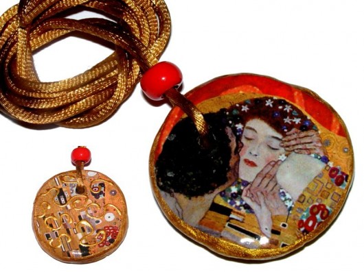 Klimt: kiss Amelie Decou