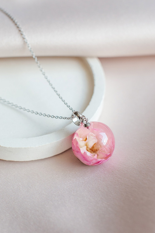 wisiory Wisiorek z różą