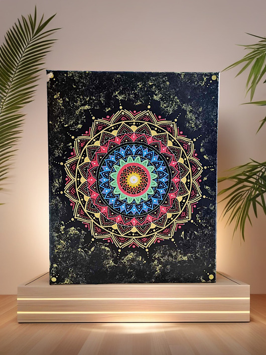 obrazy Obraz na płótnie Mandala Radość Życia