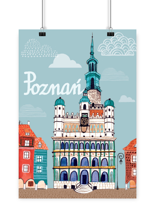 plakaty Plakat Poznań Ratusz