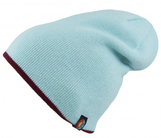 Czapka Zimowa Born To Ride 2Side Sky Blue/Maroon Borntoride