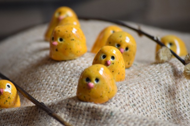 ozdoby wielkanocne KURCZAK_wielkanocna ozdoba ceramiczna