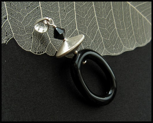 LUXURY- Onyxowy Oval Zawieszka (na zamówienie) Little Dreamer