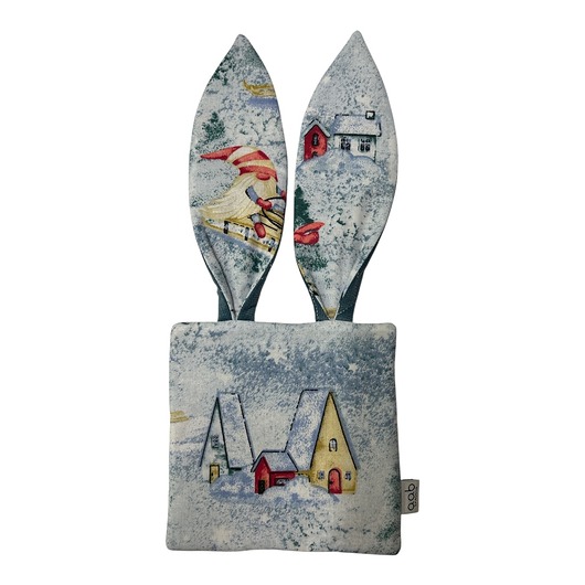 zabawki - inne Szmatka sensoryczna z uszkami Domek