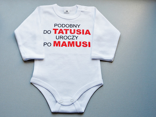 Podobny do tatusia uroczy po mamusi For baby shop