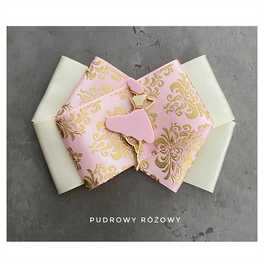 broszki Brosza Glamour  z  Pudrową Damą NEW
