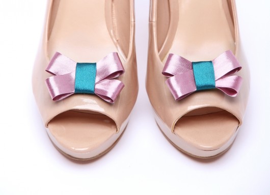 Ladybird - Pink/Emerald - klipsy do butów HowDoILook