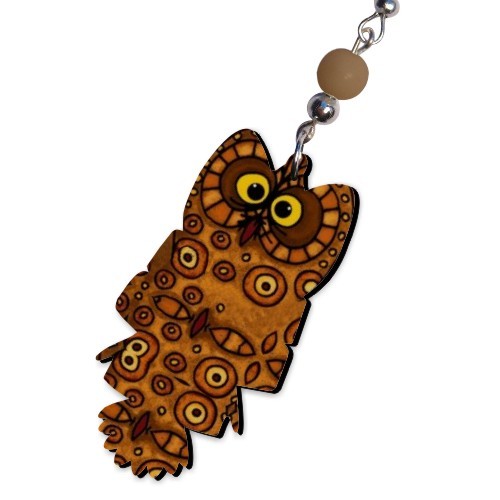Sowa Brown Modny Design