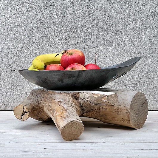 miski i misy Czarna misa kropla z ażurem