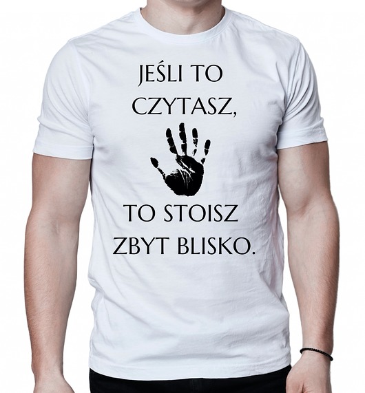 t-shirty męskie Koszulka śmieszny napis prezent dla niego