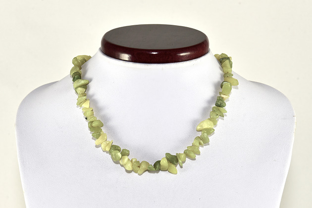 chokery Choker  Korale Kamień Naturalny Nefryt
