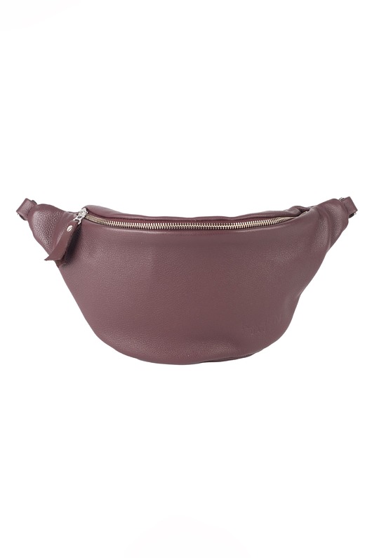 saszetka nerka Torebka nerka Mika bordowa crossbody bag