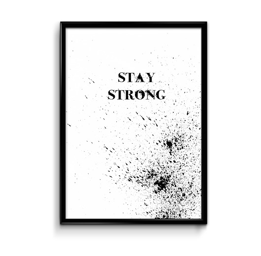 plakaty Plakat Stay Strong 