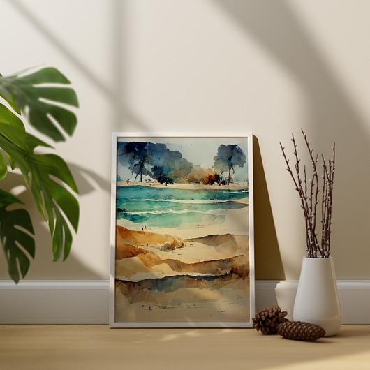 plakaty Plakat Pastelowy Krajobraz