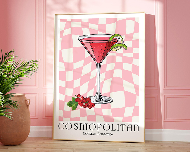plakaty Plakat Kolekcja Koktajl: Cosmopolitan