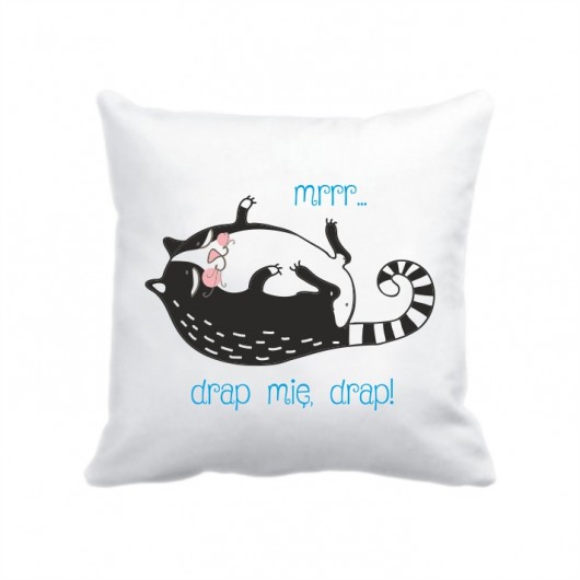 poszewka. mrrr... drap mię, drap! Love Life and Forest